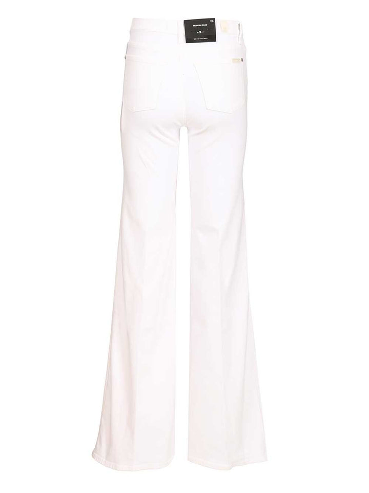7 For All Mankind Modern Dojo Soleil Jeans - White | a6776c9241ff89ed85720d8db66cd69e5fbca6b5