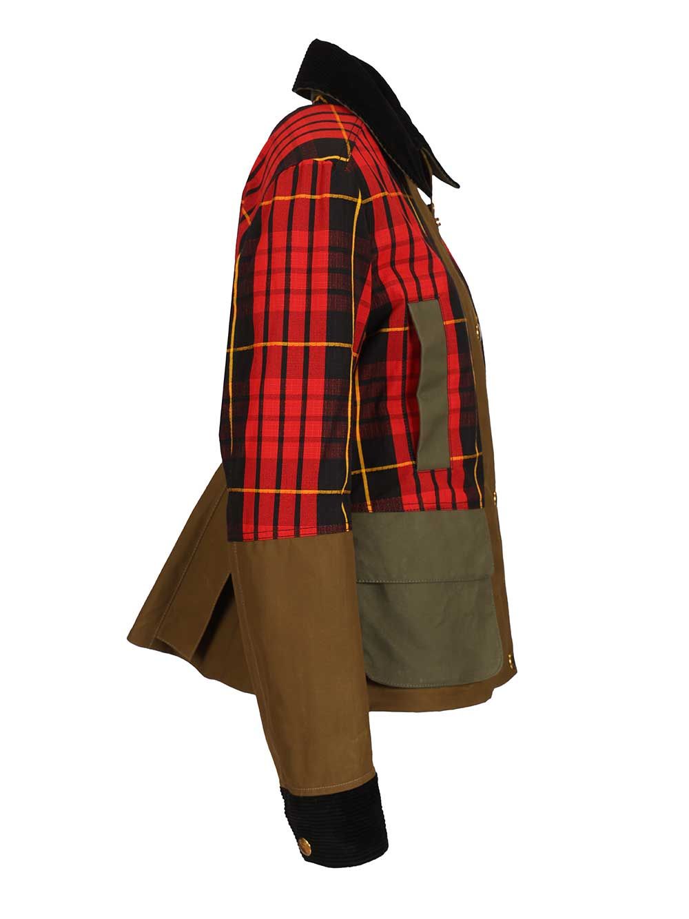 Mcqueen Tartan Ripstop Jacket Coats - Multicolor | 82eacdcd09d993f710e646169f639441e19671d2