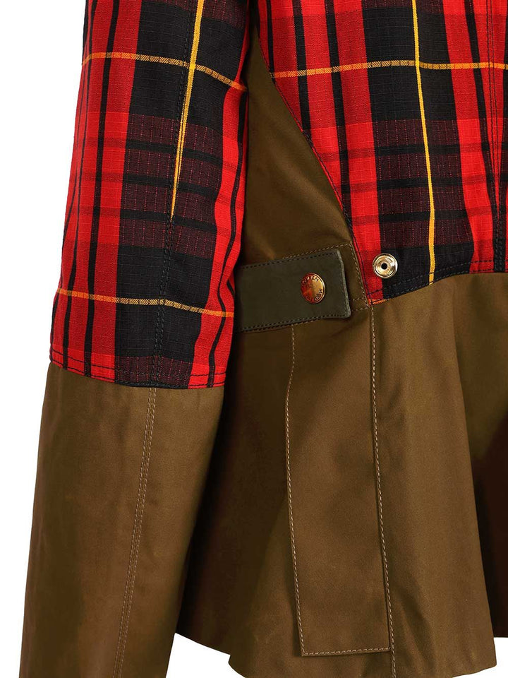 Mcqueen Tartan Ripstop Jacket Coats - Multicolor | c8b385fc2f834a2b7e8b309977707abfa69070ab