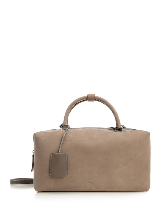 Large Satchel Bag Handbags Beige