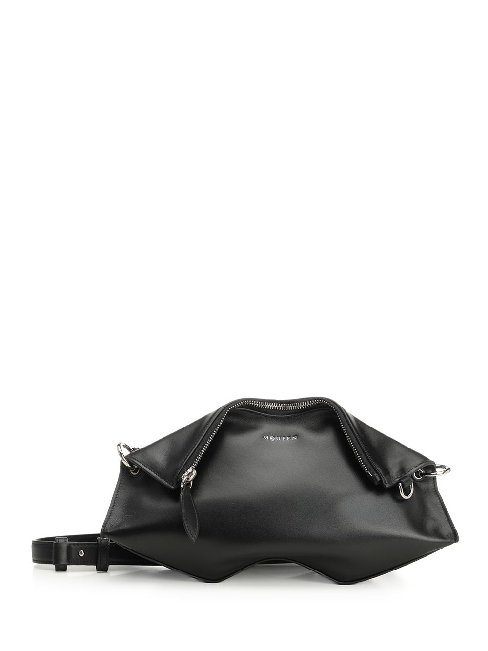 Mcqueen Manta Clutch Crossbody Bags - Black | 92e070238332217c61bfcee42417c7e6faba233b