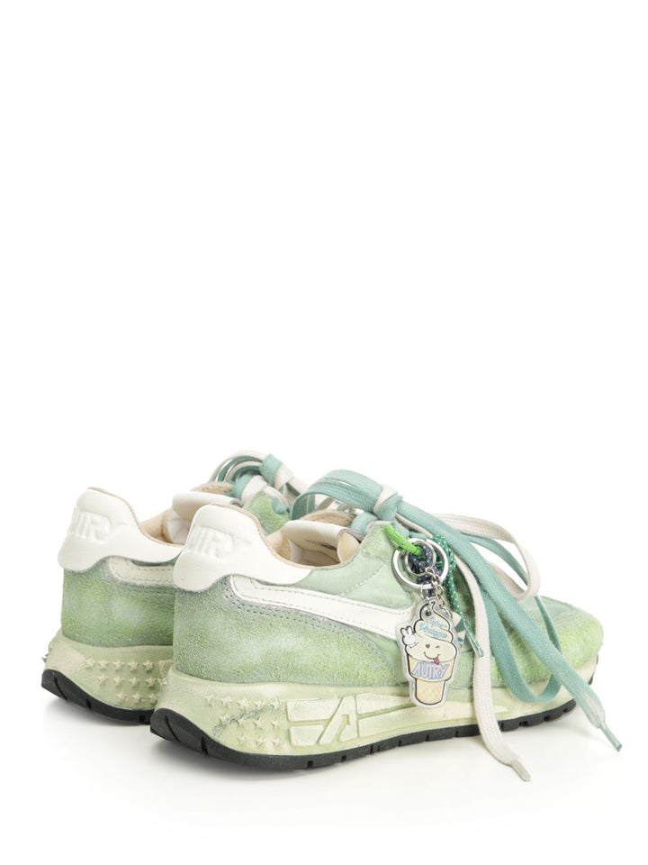 Autry  Reelwind Low Sneakers - Green | ecd515f666669e574ec725236f26d38da36dd8c9