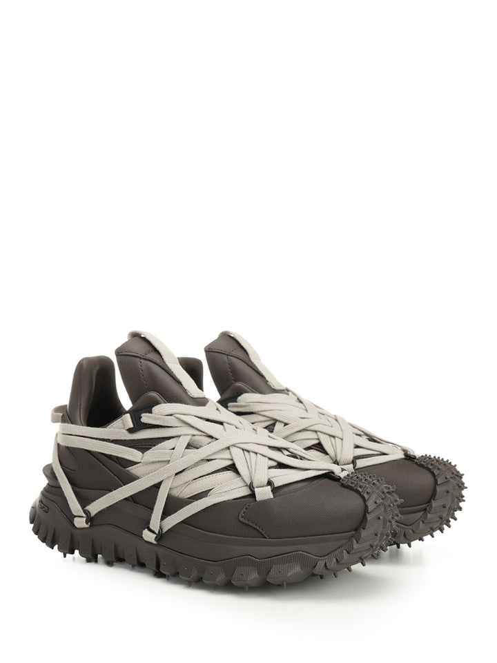Moncler X Rick Owens Trailgrip Megalace® Sneakers - Brown | 1a6f0057034c7fc0c723154fd3a2ea938f8b00fa
