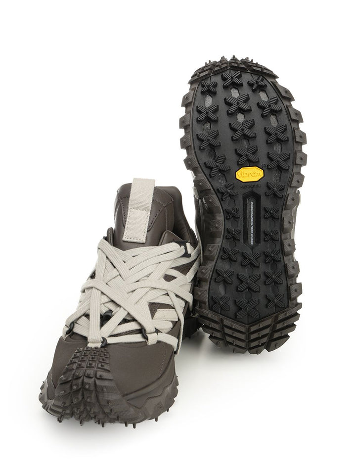 Moncler X Rick Owens Trailgrip Megalace® Sneakers - Brown | f1d36774657bfbfb70c0db51282487dfe1833b76