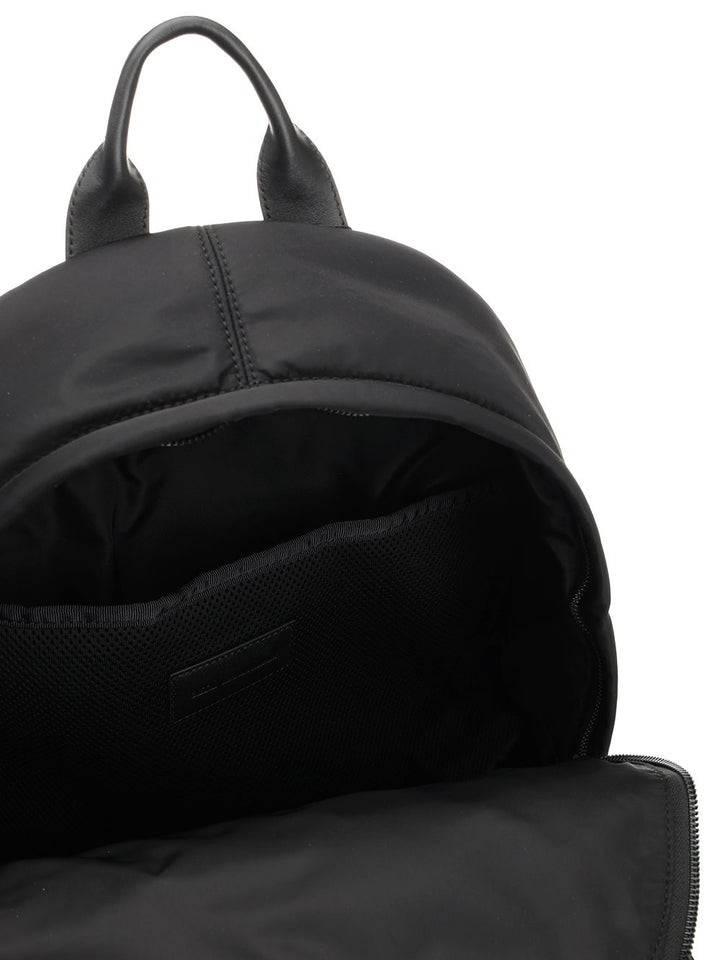 Ami Marcel Backpack In Padded Nylon Canvas Backpacks & Travels - Black | 4a10b7e3d4957a04cfe617b6b9f1f11a275934ee