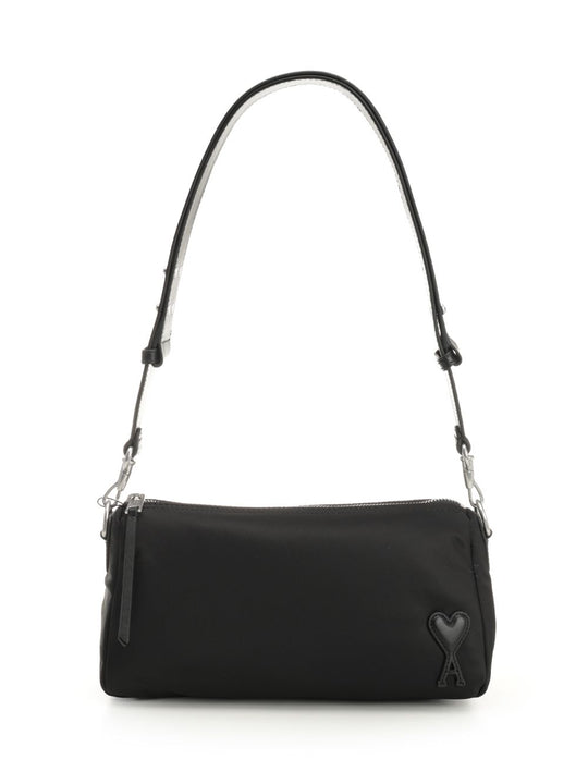 Marcel Bag Padded Nylon Twill Crossbody Bags Black