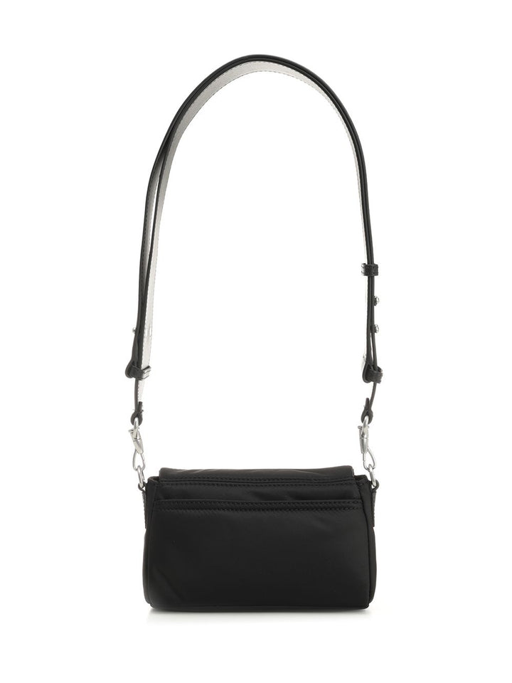 Ami Marcel Lunch Box Bag Padded Nylon Twill Crossbody Bags - Black | 20612f802e55207b7d15e1aae0499689bf8064f2