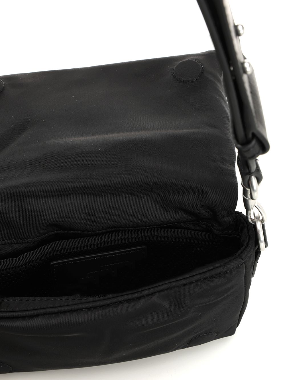 Ami Marcel Lunch Box Bag Padded Nylon Twill Crossbody Bags - Black | 5a27018a8655f09a561bd903facf678ac3eea140