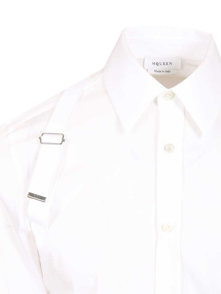 Mcqueen Harness Shirt Shirts - White | 59572c3dbbb91f33e10dd0fbefa1867db49b5f8a