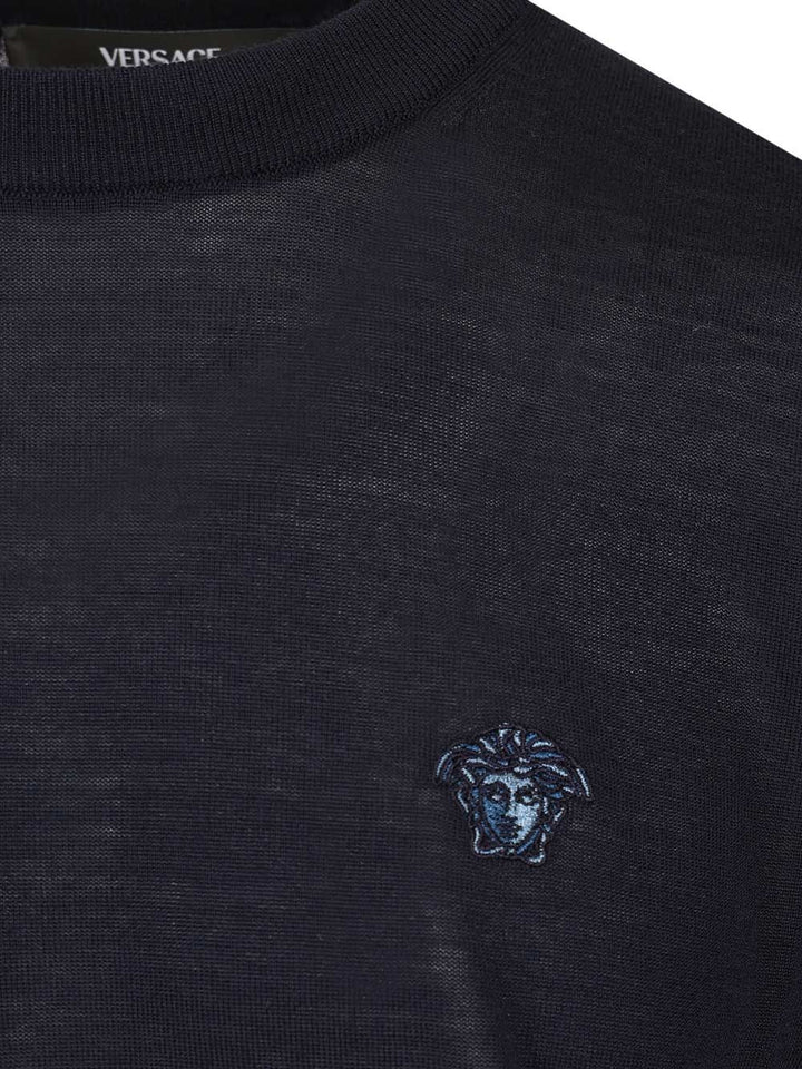 Versace Medusa T-Shirt - Blue | 7c95976bfe4fc3aaca3de460fa915f8a99422005