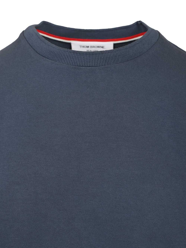 Thom Browne 4 Bar T-Shirt - Blue | 7a922f94f378ef8cafcd4831d91b405412c8ba20