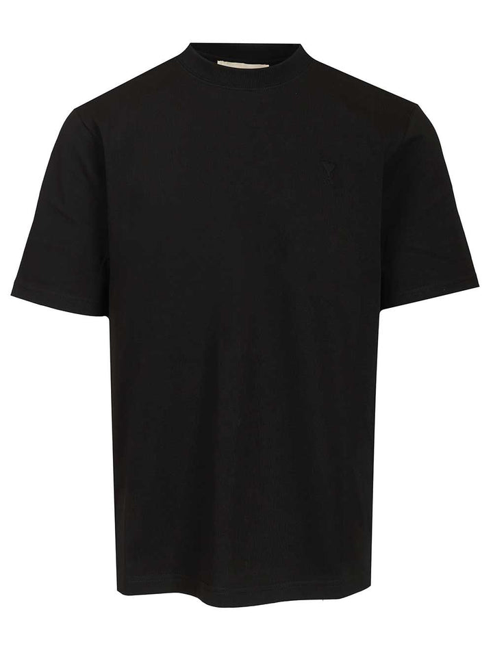 Ami Ami De Coeur T-Shirt - Black | 1e4a53bd7fd02d2ee42f7072ddfcbf3e6f21be73