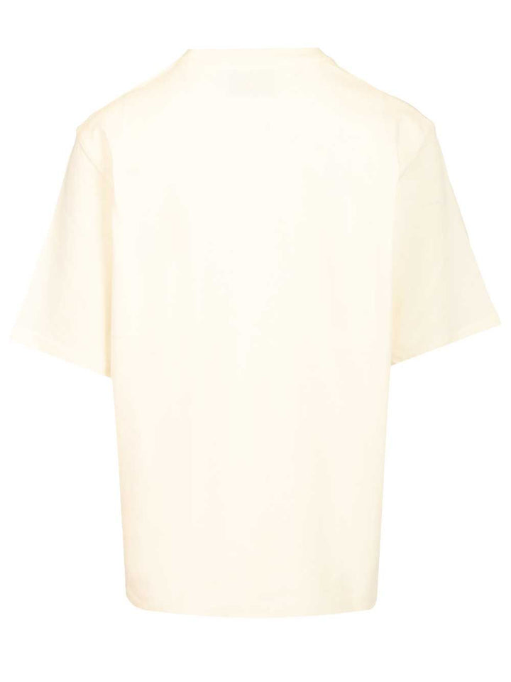 Ami Quota -Big Adc Embossed Tshirt T-Shirt - White | b699b32b5c7ac22bf7022328482c4b3f1d09b8f4