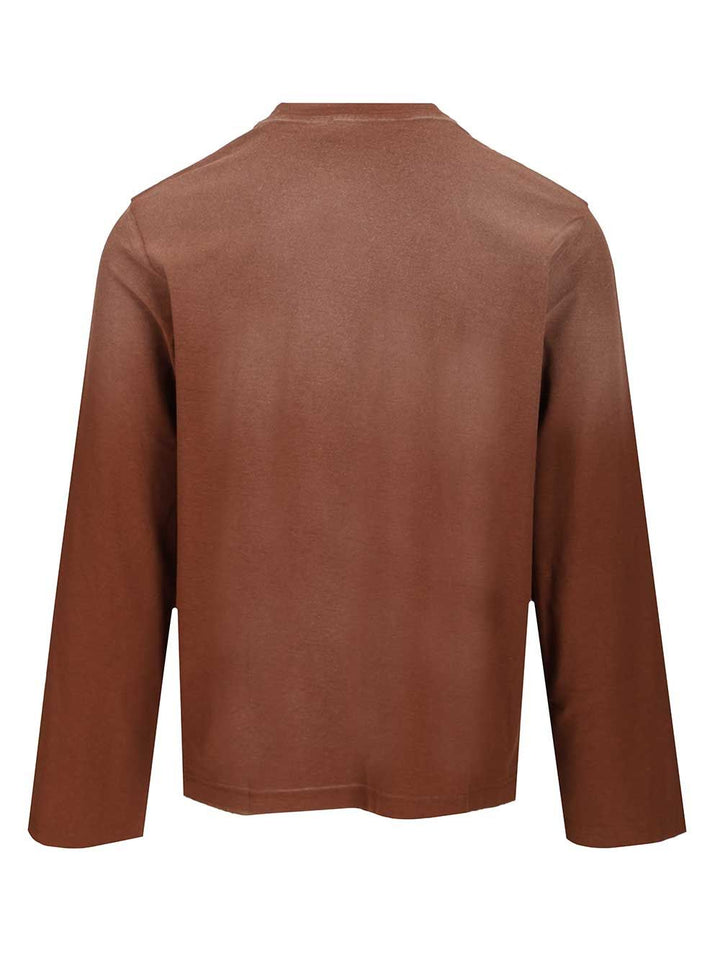 Acne Studios Long-Sleeved T-Shirt - Brown | ca4c36614f1b68f9a79b1da0262d1942ac7c4e32