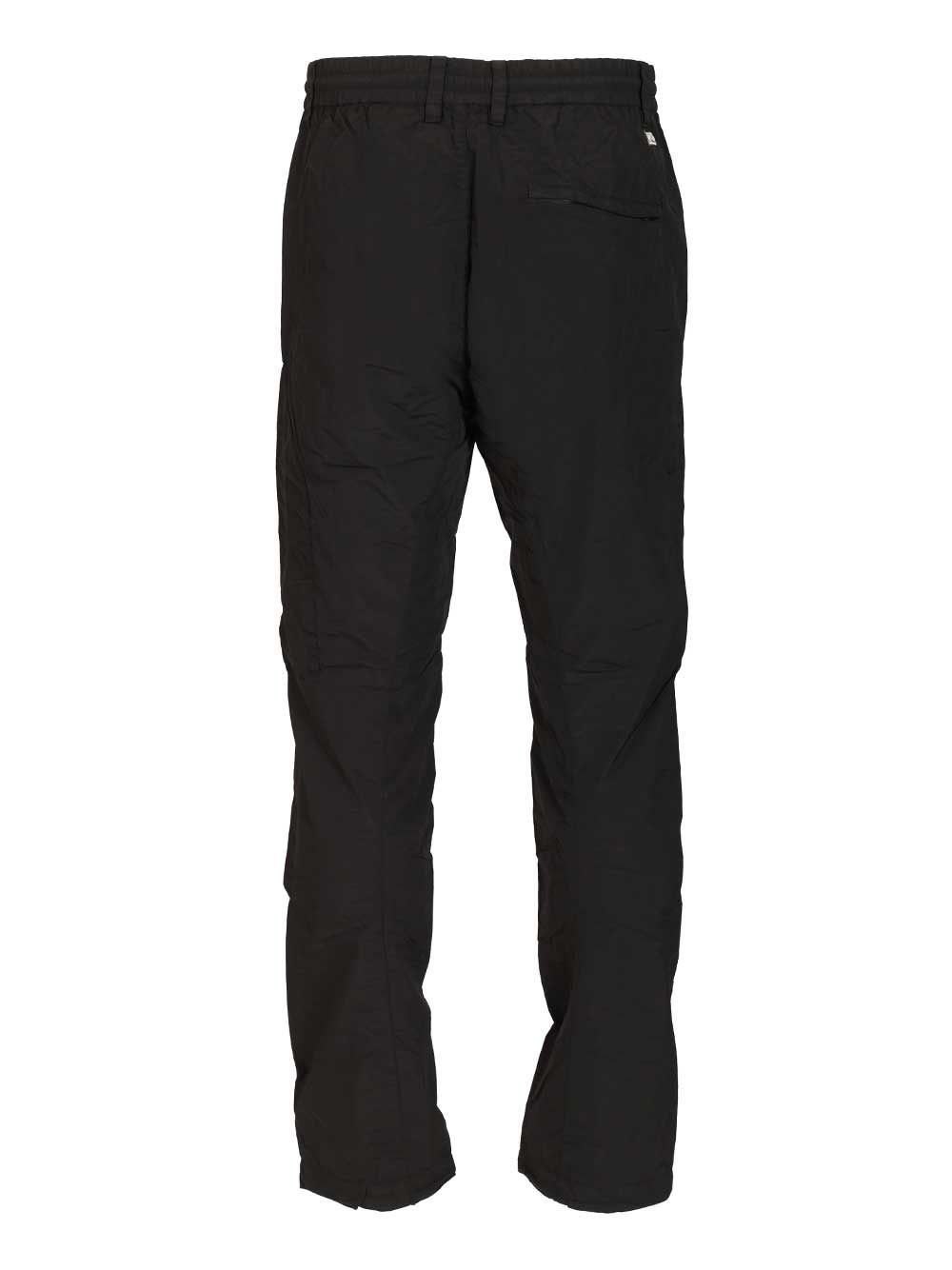 C.P. Company Flatt Nylon Regular Cargo Pants Trousers - Black | 999d430818cbaf55f6e0d2b26ce6baf8fbcf2b84