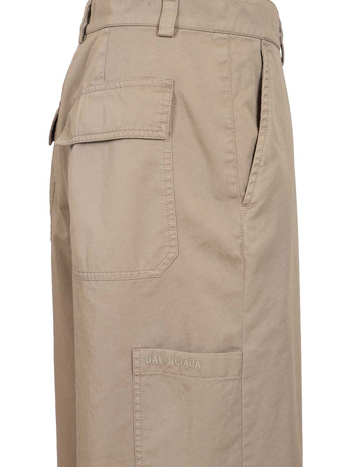 Balenciaga Workwear Trousers - Beige | 44722798a6e7e0496a2eb0820171bef43e49b160