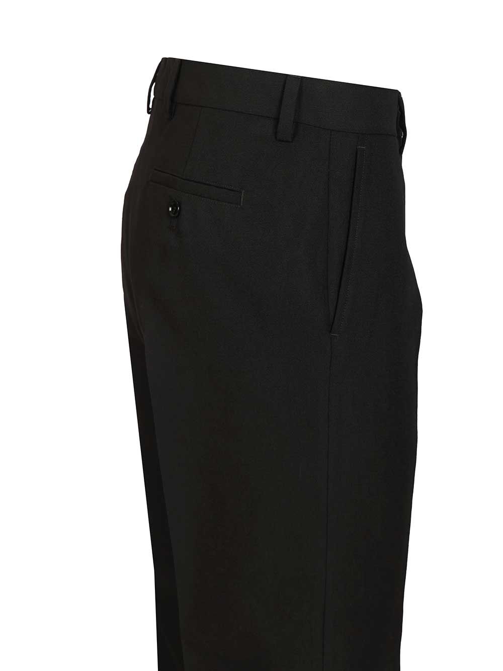Ami Straight Leg Trousers - Black | dd0639dfff3bdede4fa8fc1975705572bb2c1131