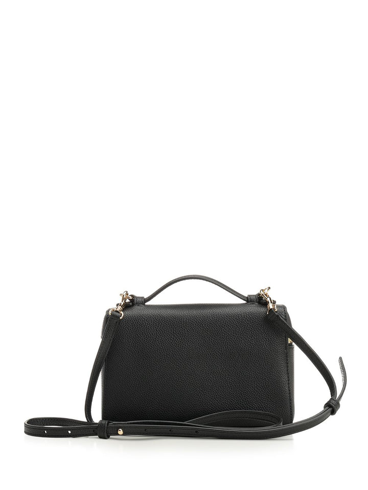 Tory Burch Romy Slim Top Handle Handbags - Black | 9657a7a018d023a8bacbcdfd63274a1a09c32cb9