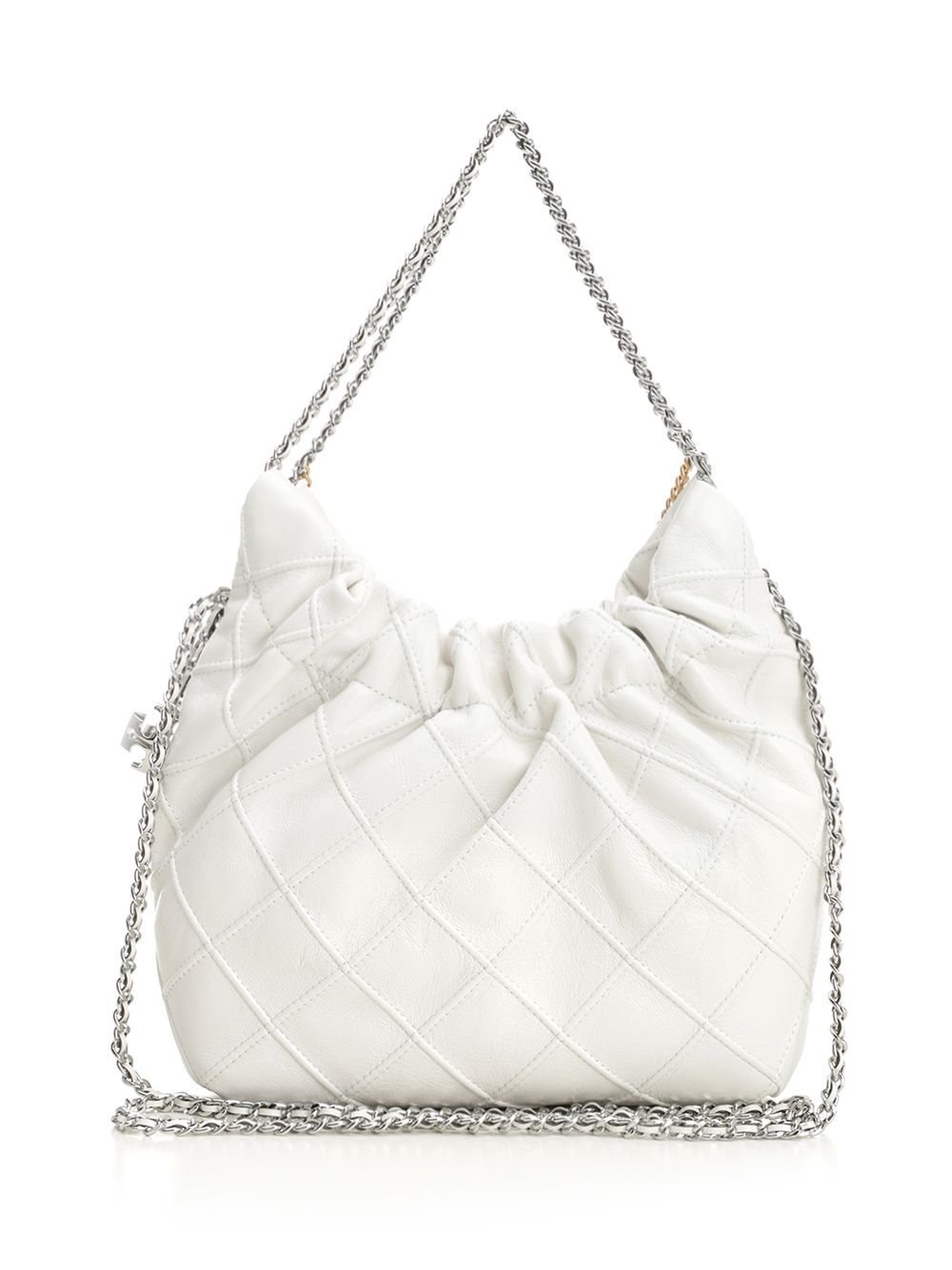 Tory Burch Mini Fleming Bag Shoulder Bags - White | b7d53aa2f57ff1e876203820c209a2baf548a590