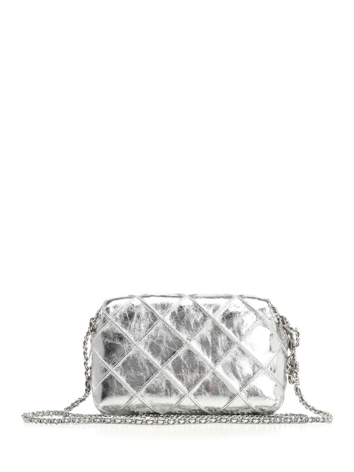 Tory Burch Fleming Crossbody Bags - Silver | 7ed2112f0fcc340532d31c1c3c16d50e2b710e83