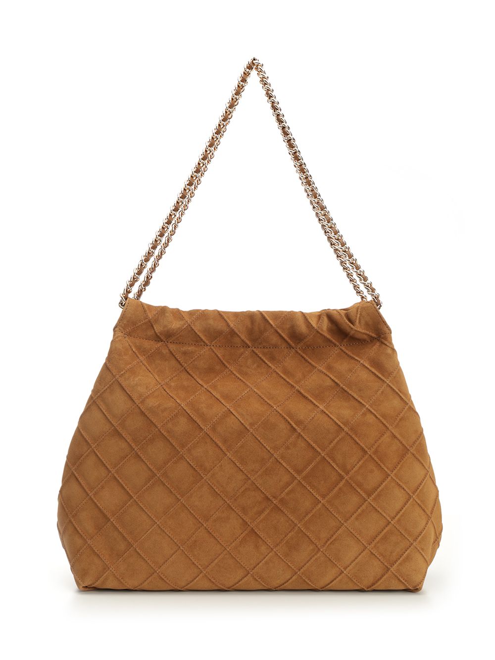 Tory Burch Fleming Suede Hobo Bag Shoulder Bags - Brown | 38f715e3dc6a700c7a6bdbfd41d039d63c12fad8