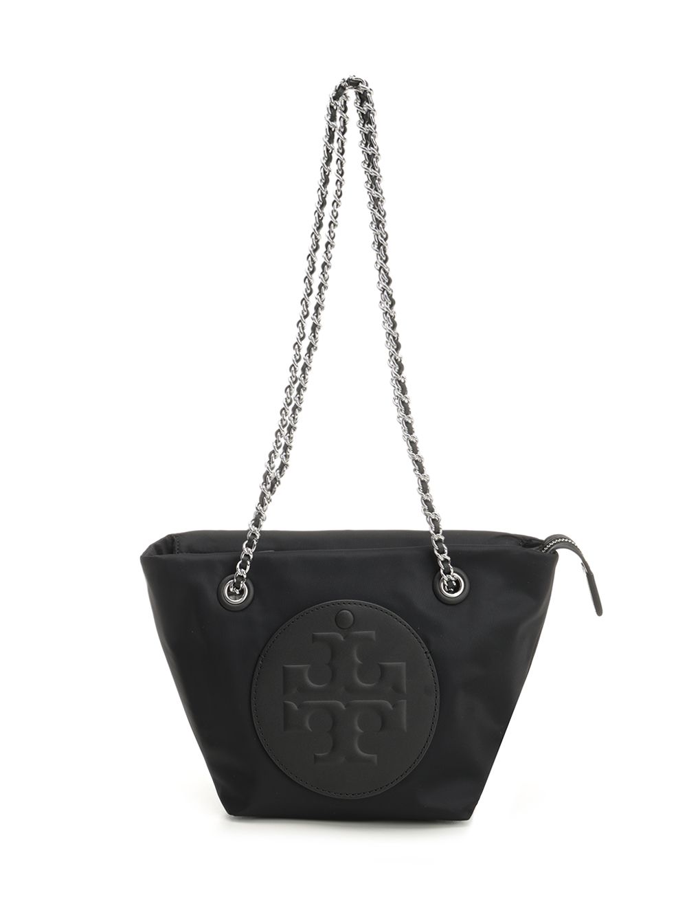 Tory Burch Ella Chain Small Crossbody Shoulder Bags - Black | 7ccf76dfea69db3dc206f0a7279da57db1545fee