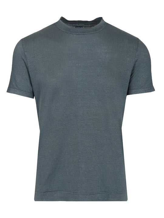 Crew Neck T-Shirt Blue
