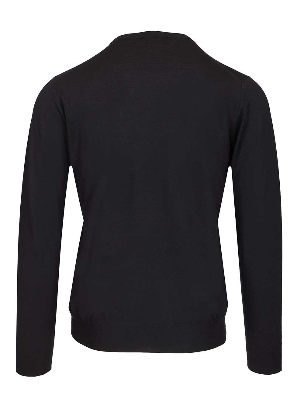 Fedeli Long-Sleeved Sweater Knitwear - Blue | dce4414763bb5deed6db466e8215b0af56d20172