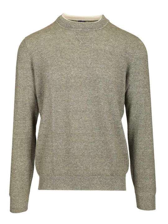 Long-Sleeved Sweatshirt Knitwear Green