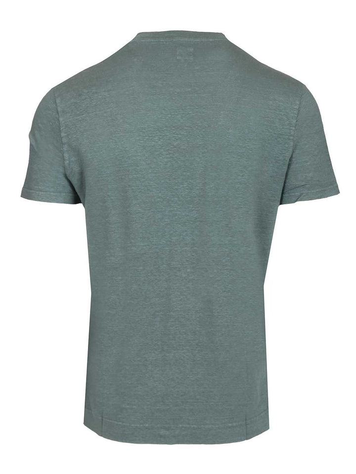 Fedeli Crew Neck T-Shirt - Green | 4f3a474eb5bb23aedc201cf25126a11f6779bb0a
