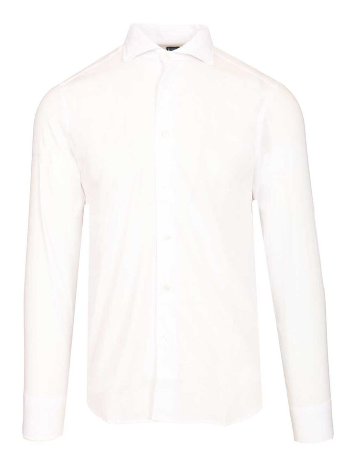 Fedeli Long-Sleeved Shirt Shirts - White | 95ef10f0cc08642e6d4b0755607fd0cd7885e559