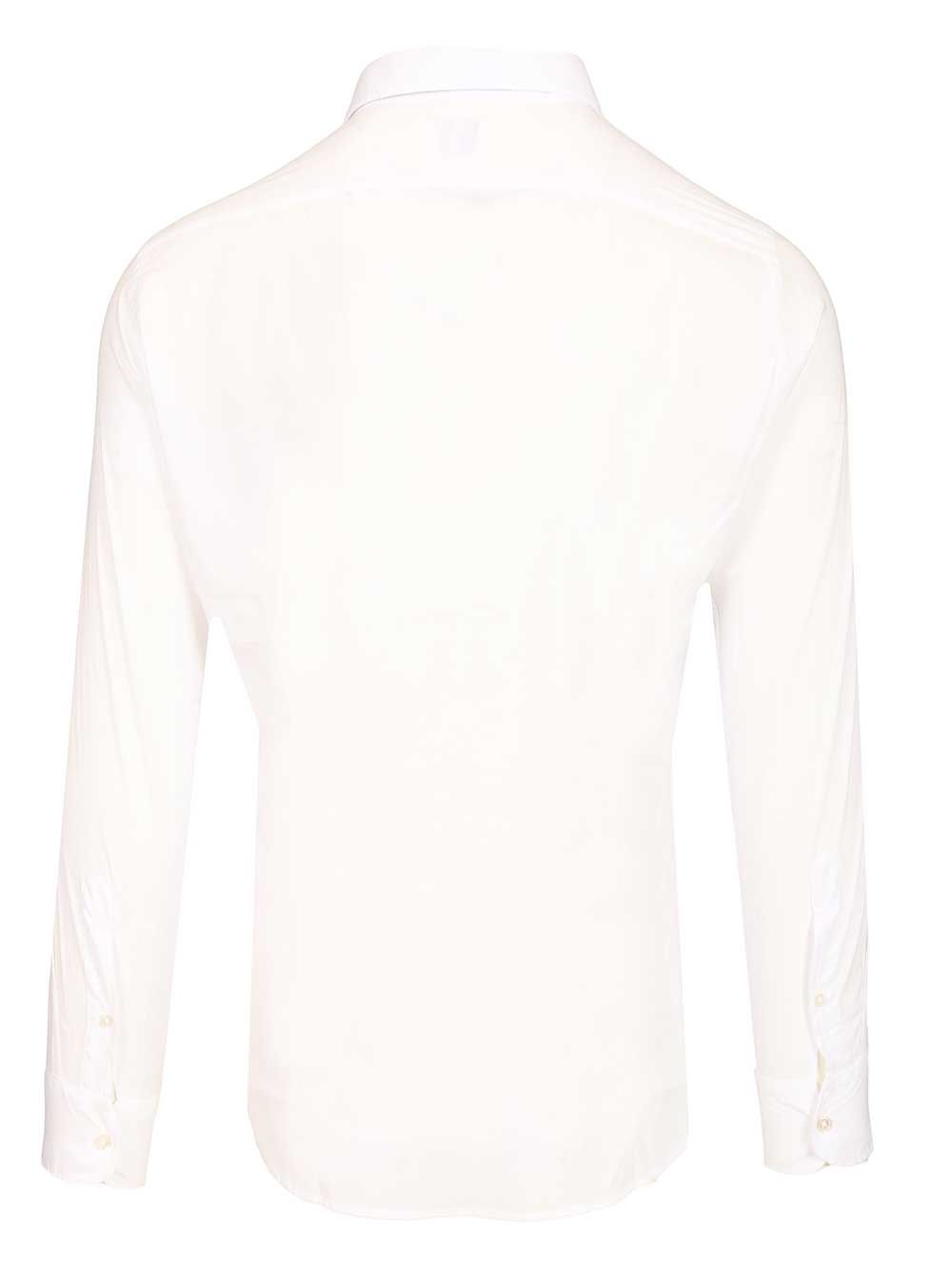 Fedeli Long-Sleeved Shirt Shirts - White | bfdea216896c45f6ff84351d71e0f7a66ff702b9