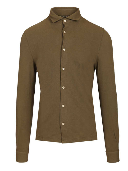 Long-Sleeved Shirt Shirts Green