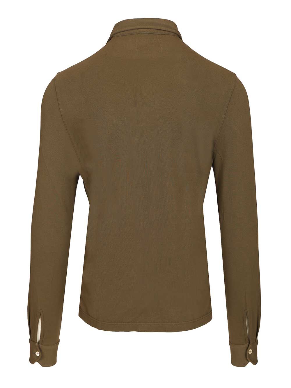 Fedeli Long-Sleeved Shirt Shirts - Green | 778e0baf7d5ebe9b2bb503d329762fd721ef5cfd