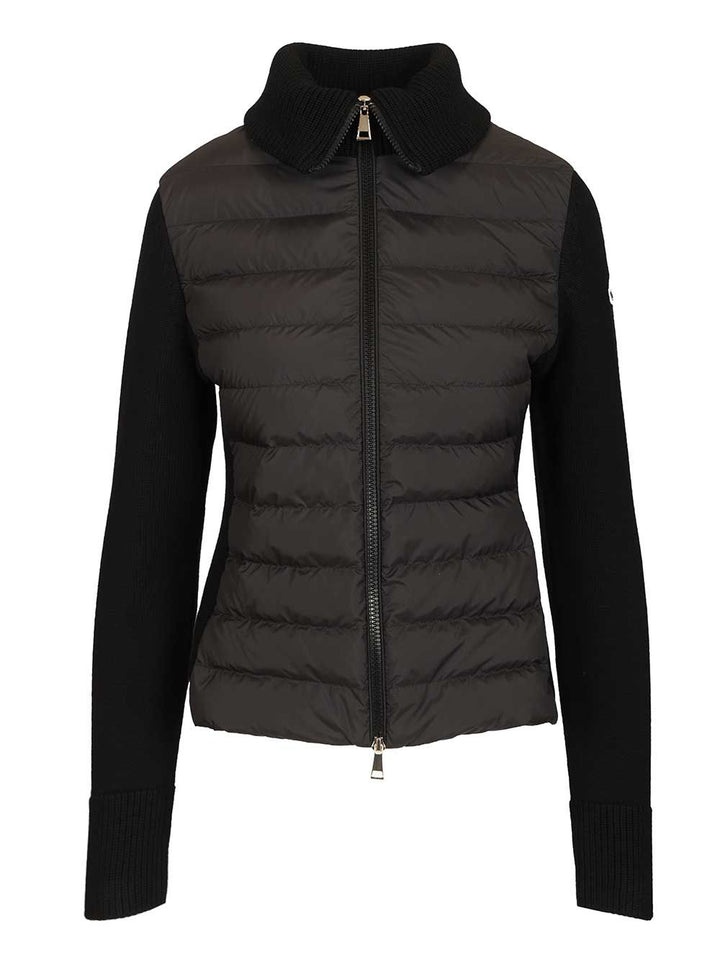 Moncler Cardigan Knitwear - Black | b5a3a4563712ba9bfbd007bfe2fb23d660d44372