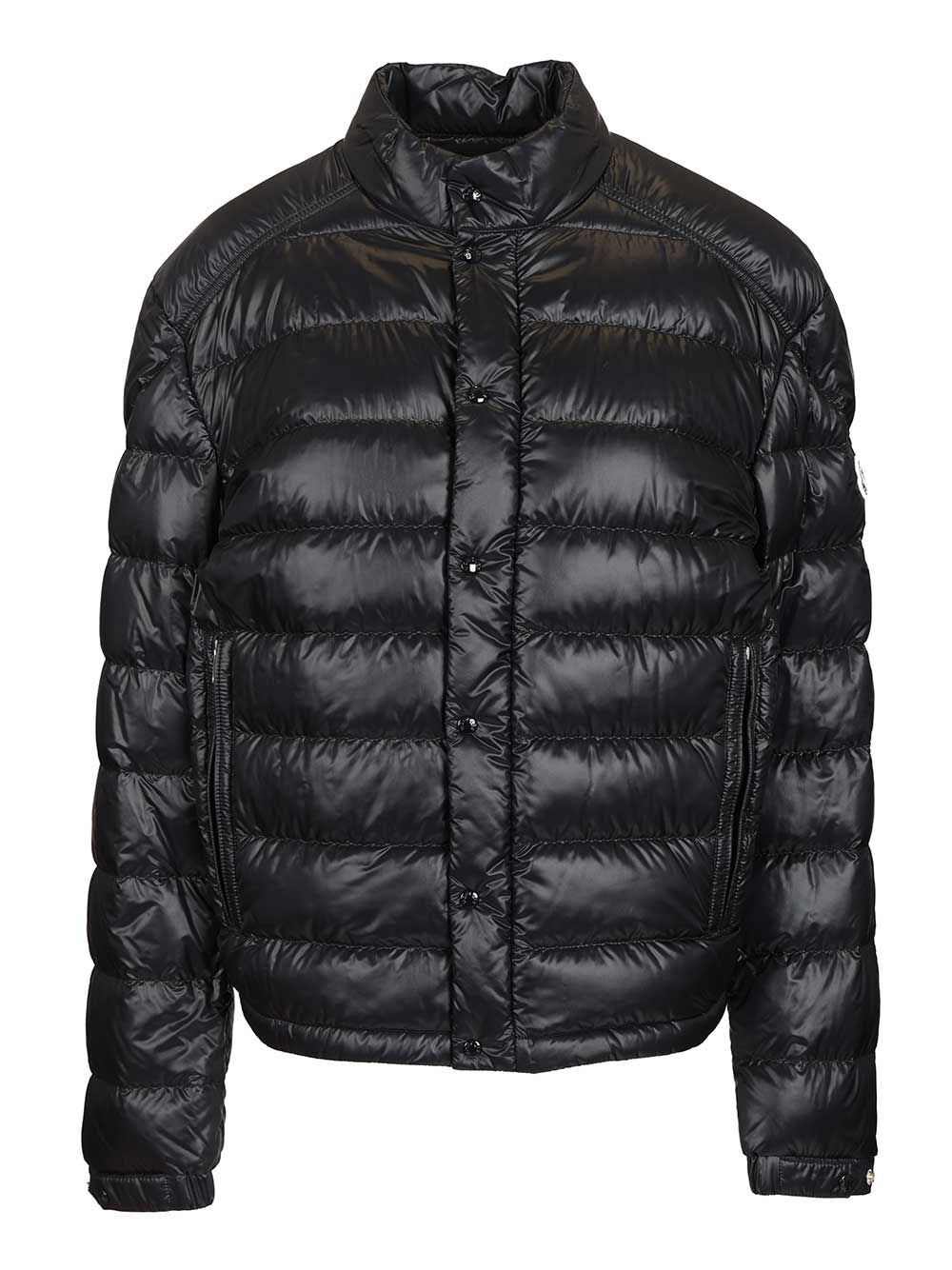 Moncler Selves Jacket Coats - Blue | d5096b0d2f188191031f1744833e2ee1e2b0cb17