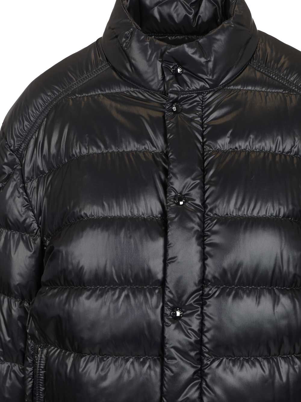 Moncler Selves Jacket Coats - Blue | c80ff5e2d25d6408c01ab2f4a31391edd795df63