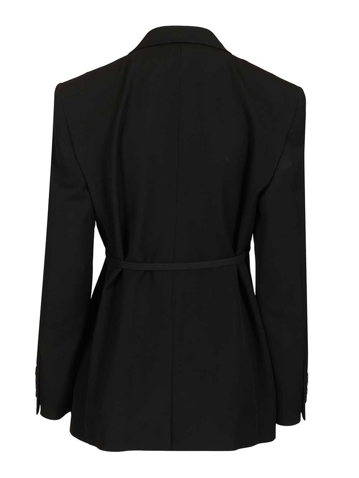 Balenciaga Wrap Tuxedo Jacket Jackets - Black | 0401ebcd07c2c204d6000365a60880a8df1d4ea2