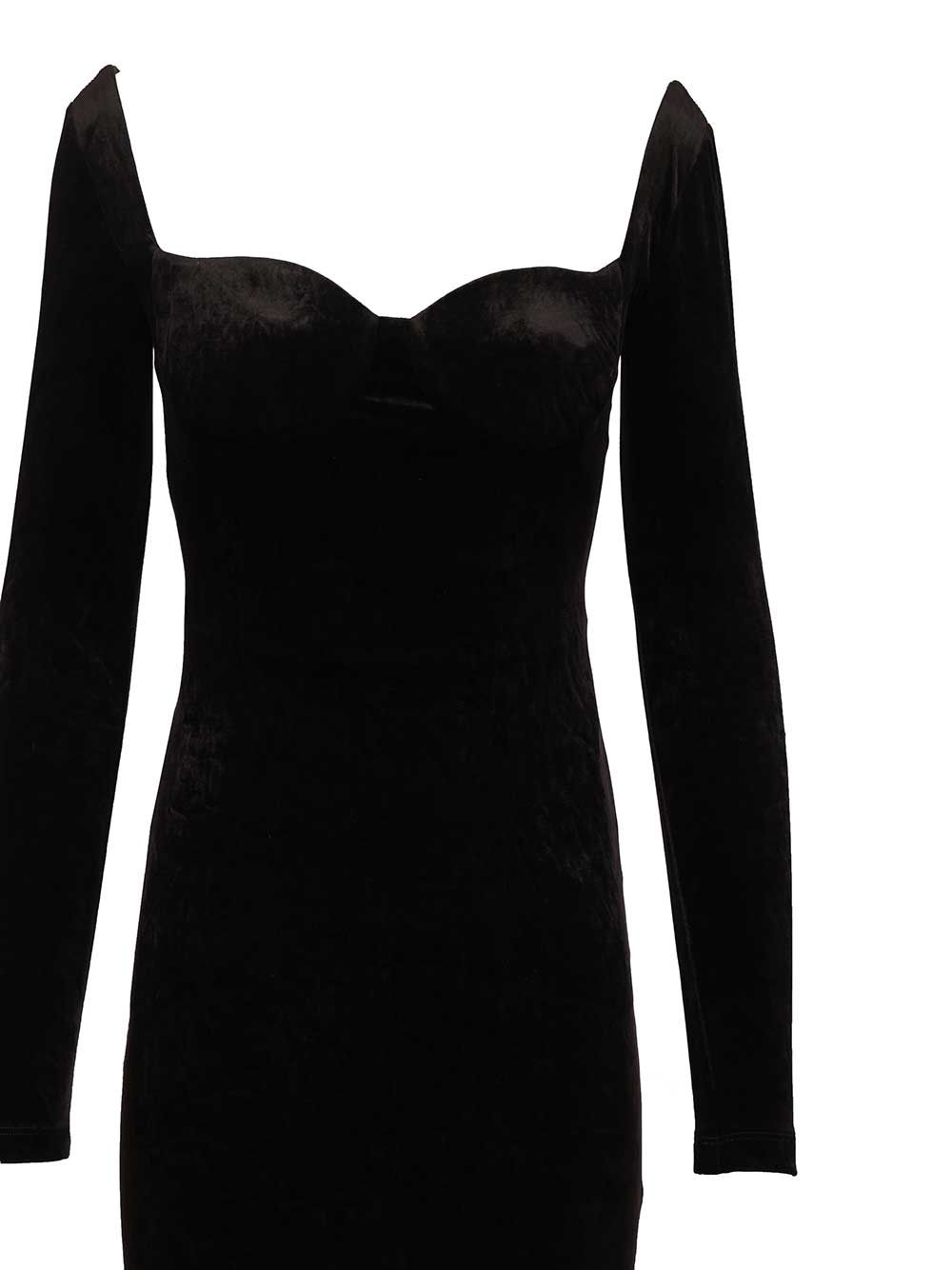 Balenciaga Off-The-Shoulder Maxi Dress Dresses - Black | 1b7d1a580e97e4cb60bcd6e18d25752b09ad7608