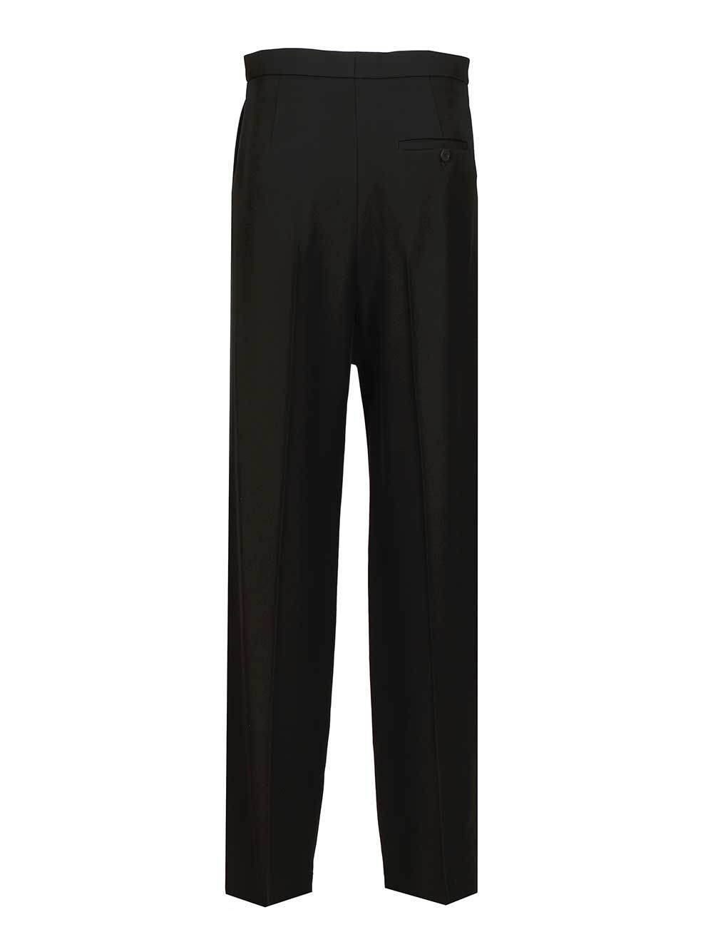 Balenciaga Tuxedo Pants Trousers - Black | 524ed782e3ea883fe3836986dbac0cdf8b3ff967