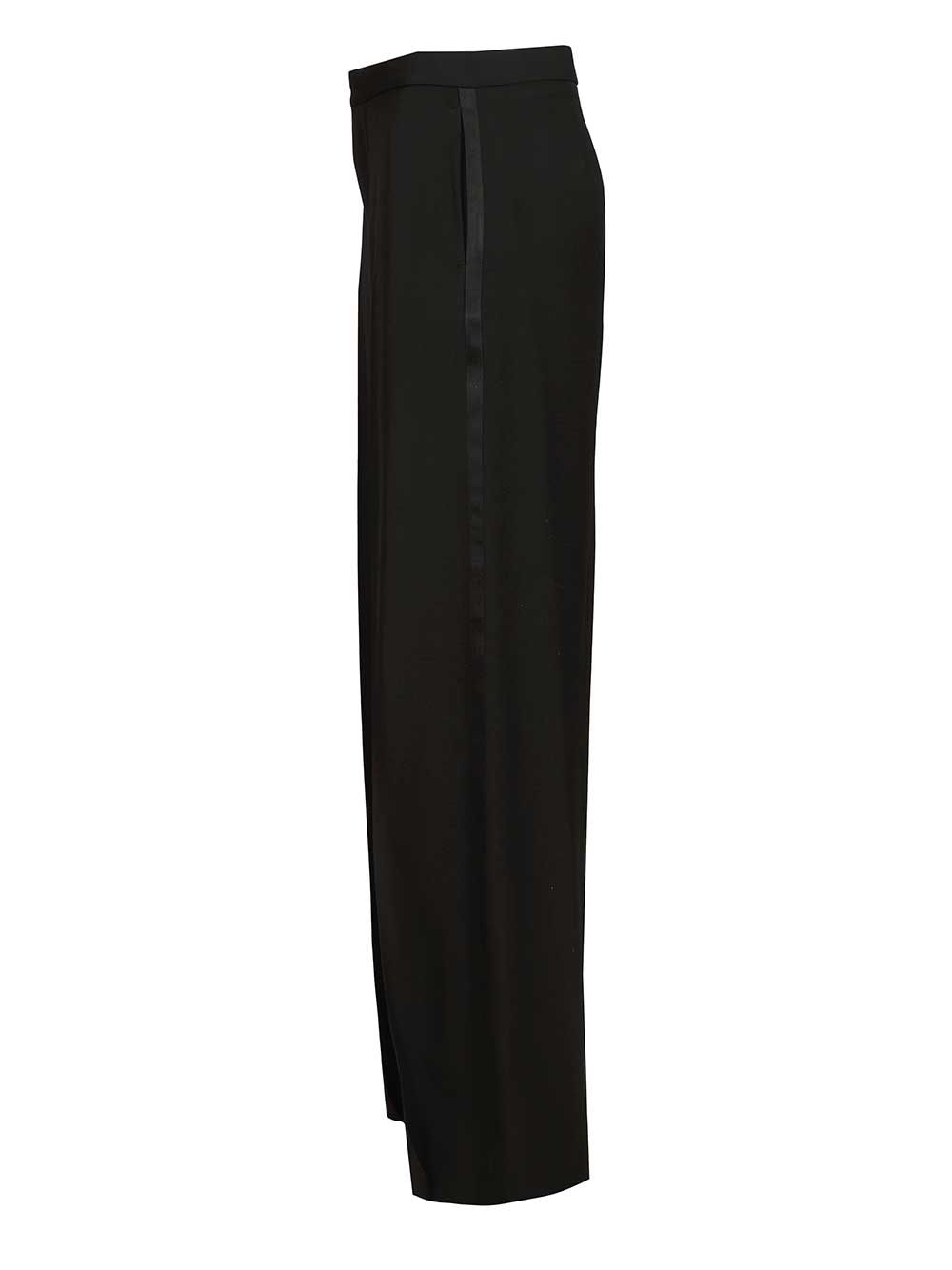 Balenciaga Tuxedo Pants Trousers - Black | f5740d3d21137623d62917e7ebaab2c281e292cf