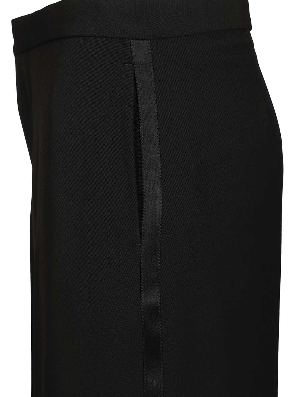 Balenciaga Tuxedo Pants Trousers - Black | f8b17bba03d99841413c2b4ab63c43f6268d7485