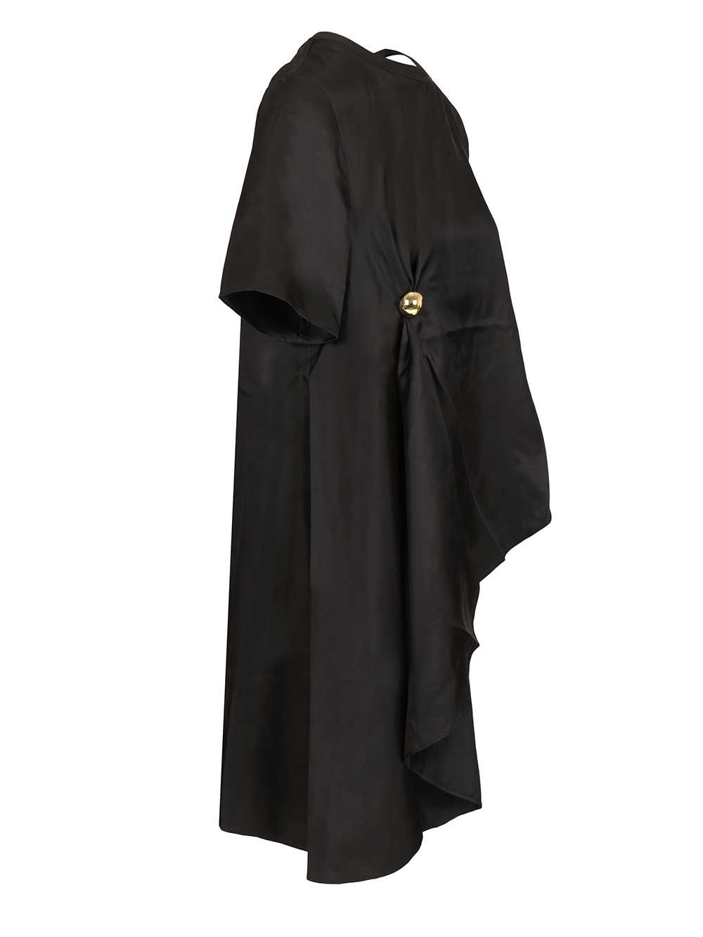 Loulou De Saison Madea 01 Draped Asymmetric Top Tops - Black | e94abedeeb8f956717caa8c0cec7627f680884cc