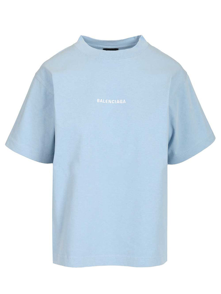 Balenciaga Balenciaga Back T-Shirt - Blue | 97bdb326954d951200046a63fdc24e2675cd017d