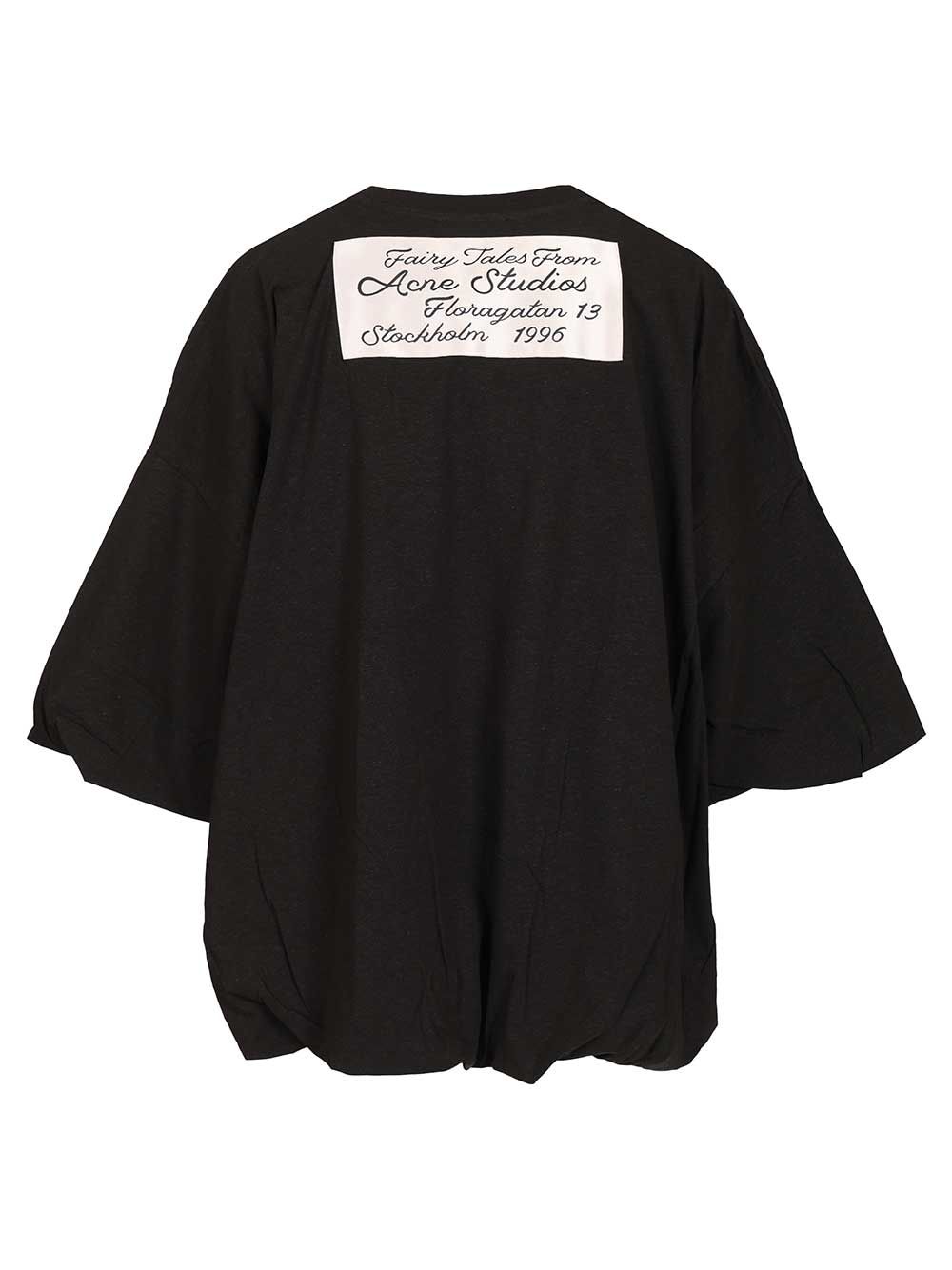 Acne Studios Short-Sleeved T-Shirt - Black | f440e3c63e449dcb22c2dcb3ad22e0ba4f6d719f