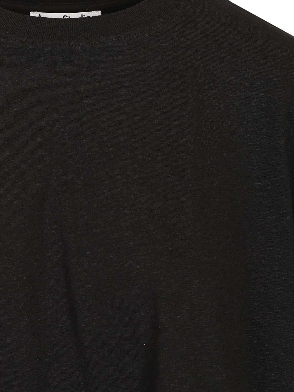 Acne Studios Short-Sleeved T-Shirt - Black | 55d994c433e5a5aa1ed05cad6930cb1b15531c86