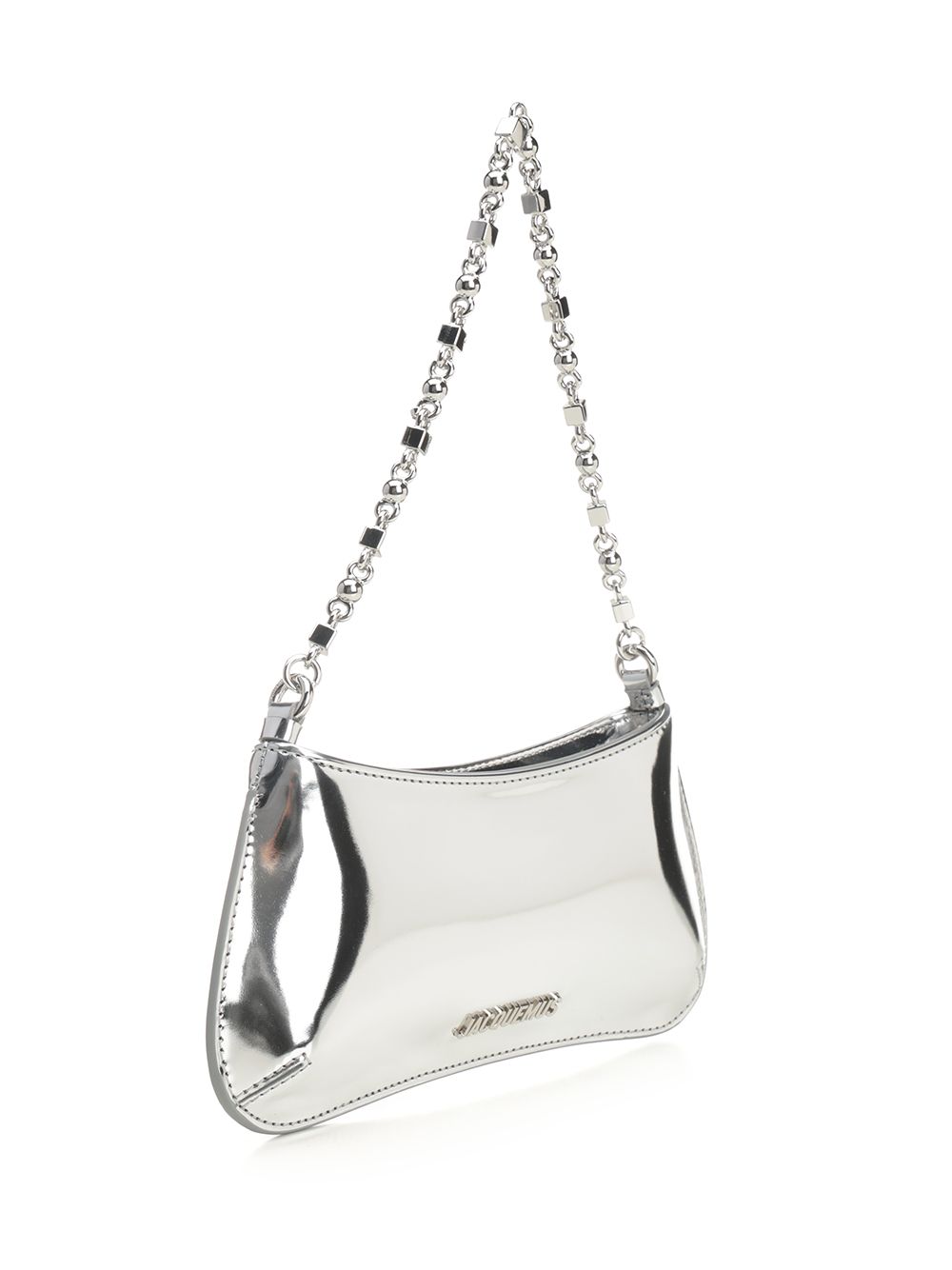 Jacquemus Le Petit Bisou Chaine Shoulder Bags - Grey | deb9b7e39cd1f465f39603fdf13aa8b97b4b275b