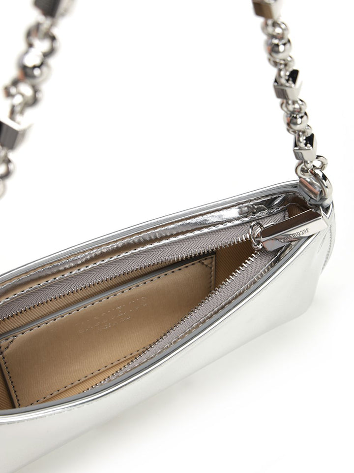 Jacquemus Bisou Chaine Shoulder Bags - Silver | 384d4e0c0a156d3993497c44a36046c59b98235b