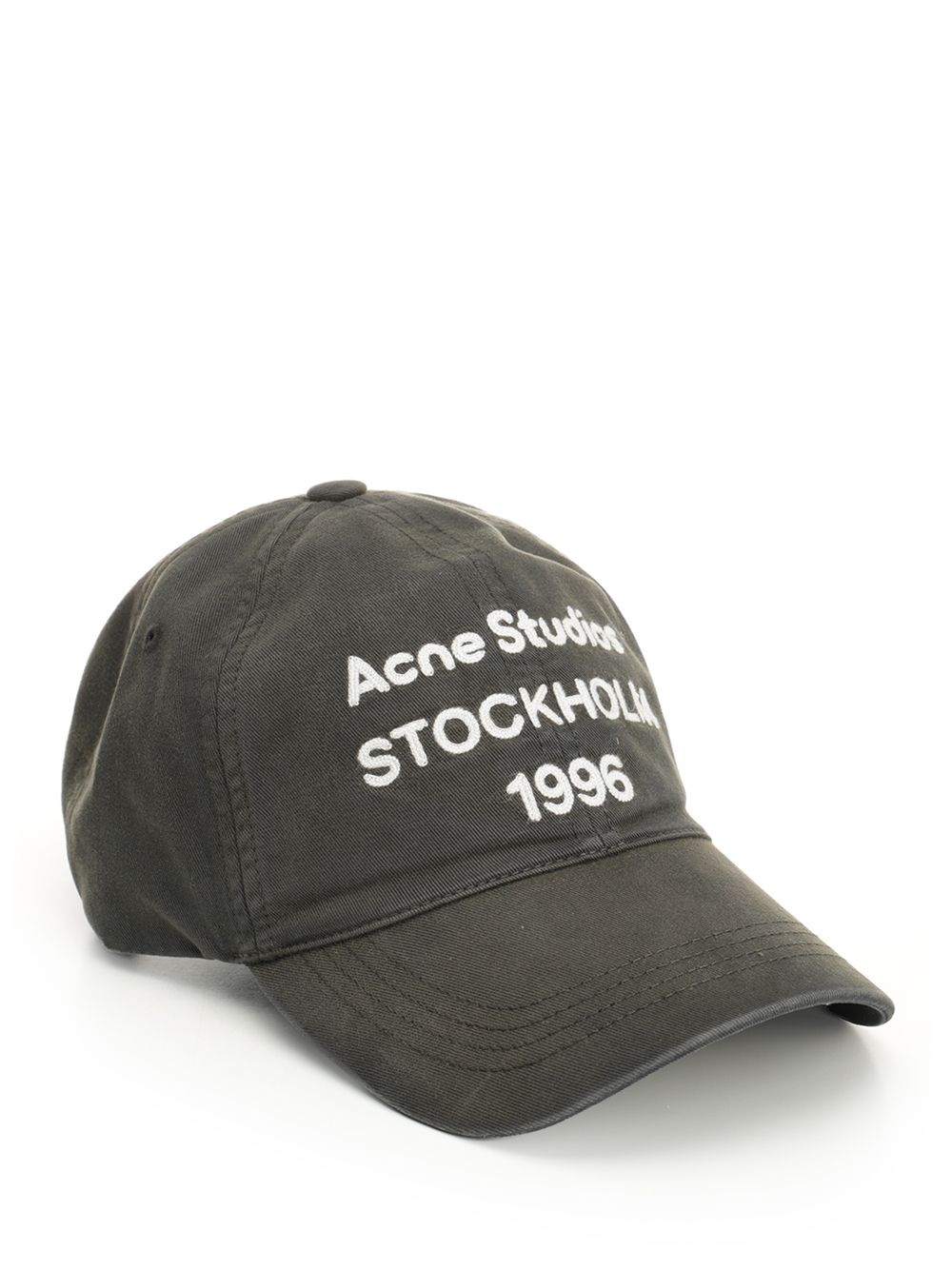 Acne Studios Baseball Cap With Embroidered Logo Hats - Black | 31b49aa3fe3086dd128b63693f0197bfe915a350
