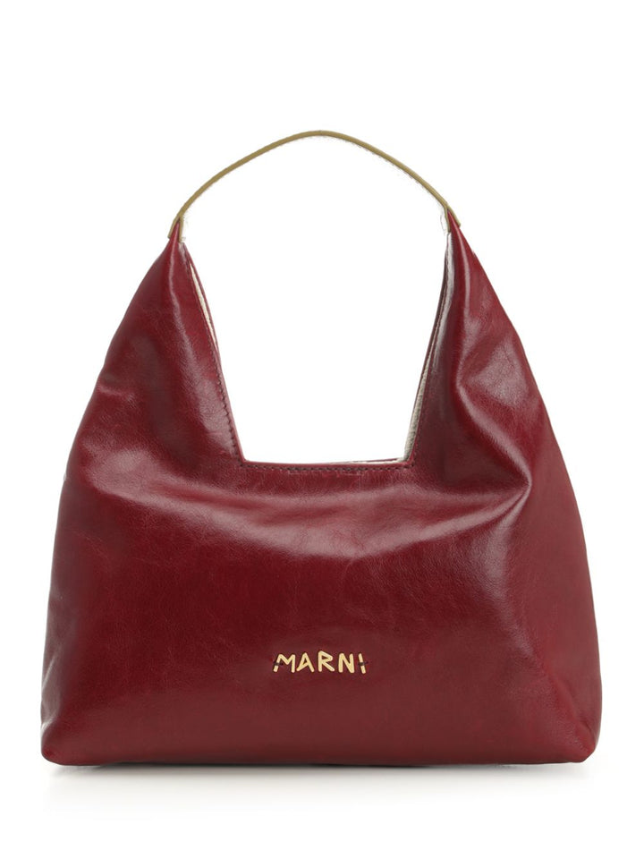 Marni Trapeze Handbags - Bordeaux | b1e048e9b6e2588a1604fd3af9d93ce57e98f8f8